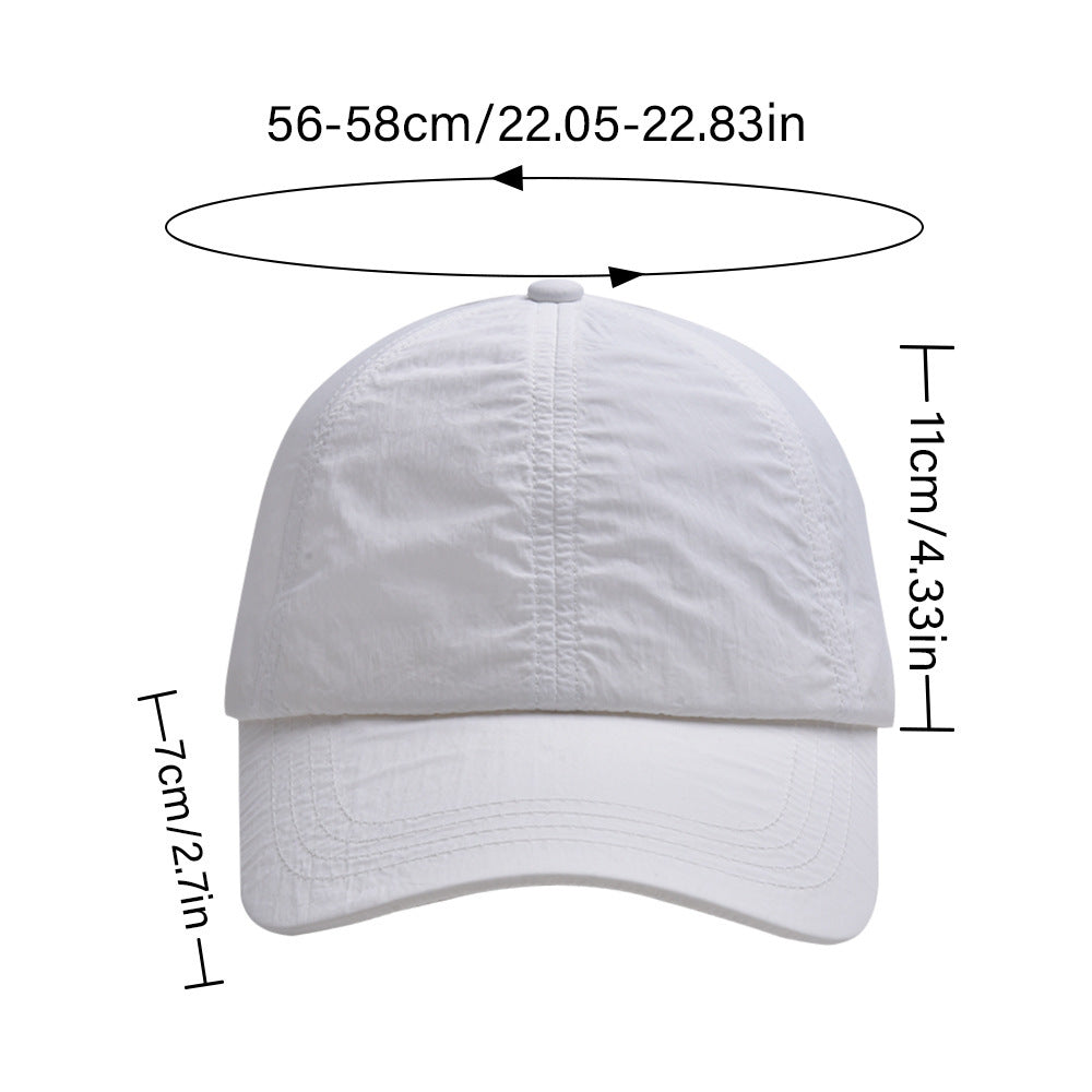 Wholesale Breathable waterproof quick-drying baseball cap